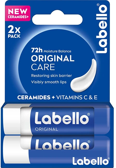Labello Original 24h Moisture Lūpų balzamas Lūpų balzamas unisex, 1 balení