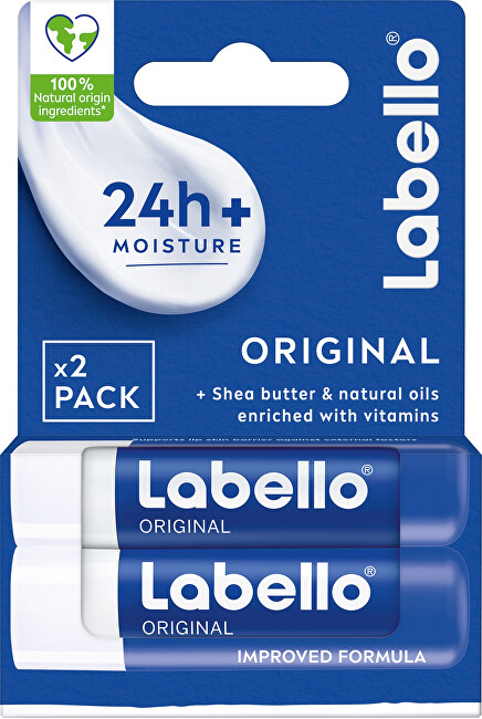 Labello Original 24h Moisture Lūpų balzamas Lūpų balzamas unisex, 1 balení