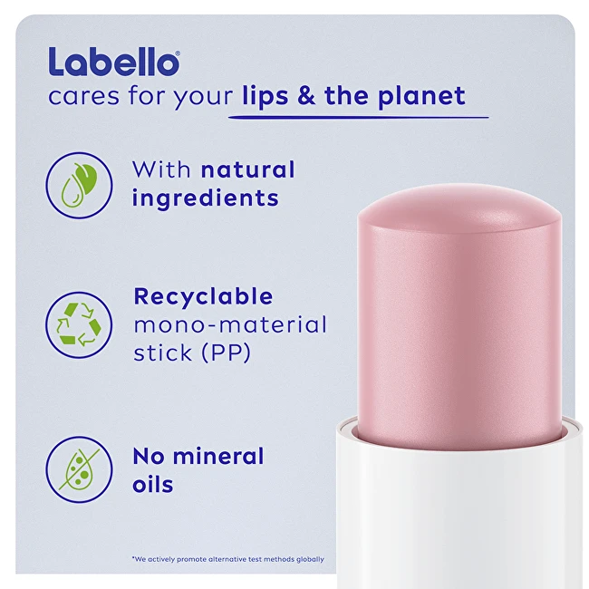 Labello Pearly Shine Caring Lūpų balzamas 4.8 g
