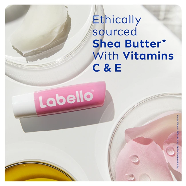 Labello Soft Rosé Caring Lūpų balzamas 4.8 g