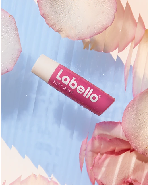 Labello Soft Rosé Caring Lūpų balzamas 4.8 g