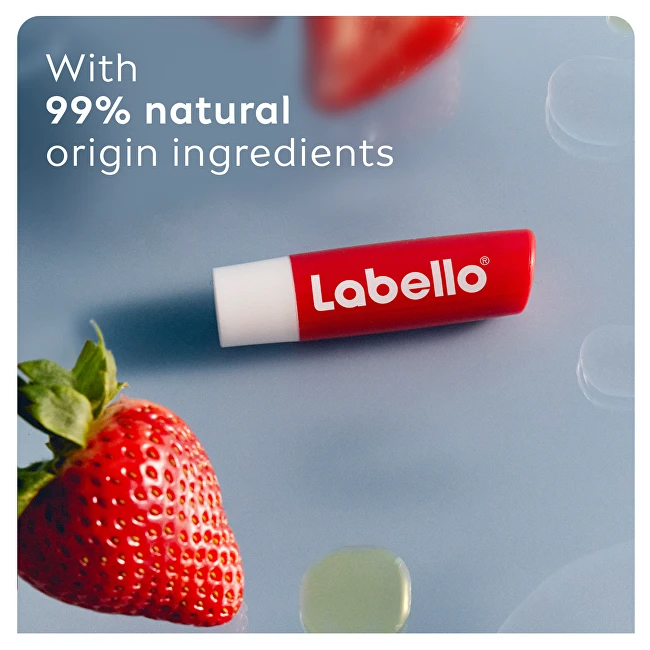 Labello Strawberry Shine Caring Lūpų balzamas