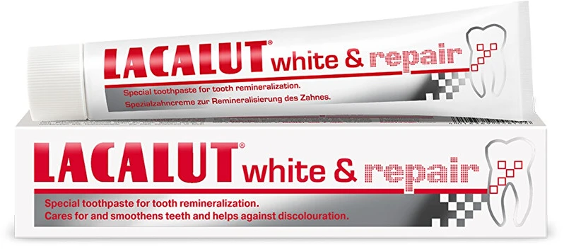 Lacalut Baltos & Remontas Dantų pastos balinimas 75 ml