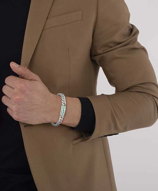 Lacoste Decent steel bracelet for men District 2040224