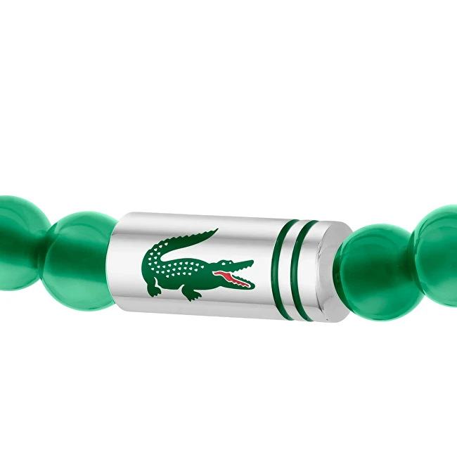 Lacoste „Matchpoint“ žalio agato karoliukų apyrankė 2040591