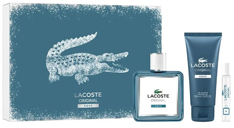 Lacoste Original Aqua Eau De Perfume Purškiklis, 100 ml Set 3 Pieces