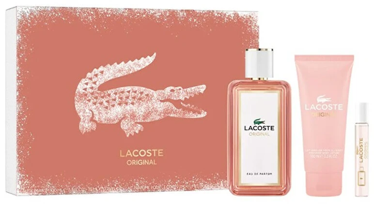 Lacoste Original Eau De Parfum Purškiklis, 100 ml Set 3 Pieces