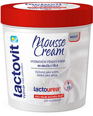 Lactovit Lactourea drėkinamasis veido ir kūno kremas sausai ir labai sausai odai 250ml