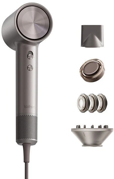 Laifen Plaukų džiovintuvas Swift 4 Polished Titanium: Sidabrinis