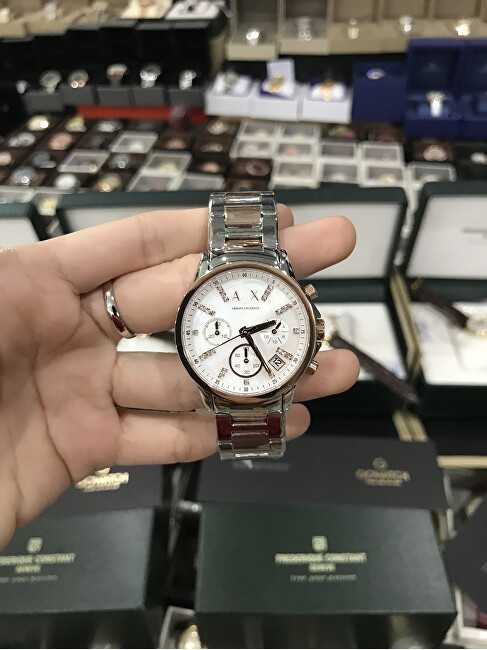 Laikrodis Damski ARMANI EXCHANGE Banks Chronograph AX4331 + BOX