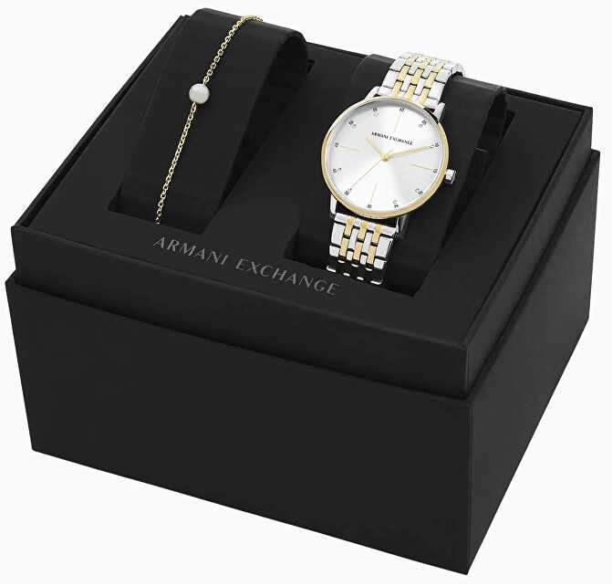 Laikrodis Ax Armani Exchange ARMANI EXCHANGE LOLA Special Pack + Bracelet AX7156SET