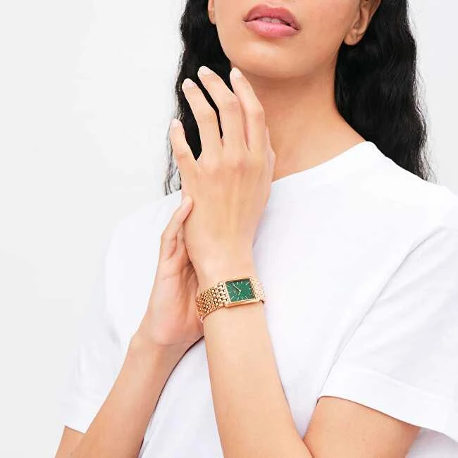 Laikrodis DANIEL WELLINGTON DW00100704. Kvarcas, Spalva žalia. Moteris.