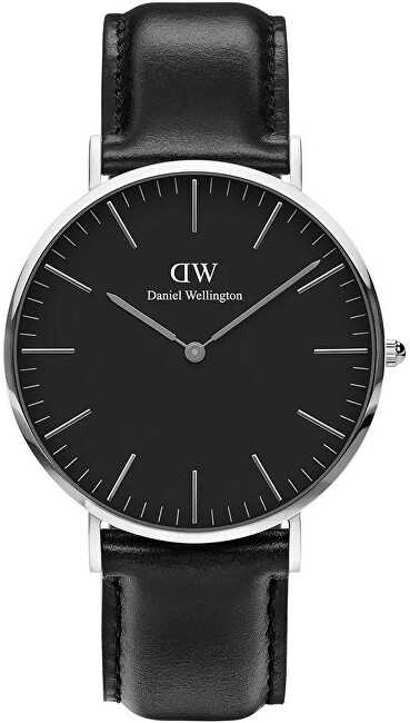 Laikrodis DANIEL WELLINGTON Classic Juodas Sheffield DW00100133 + dėžutė