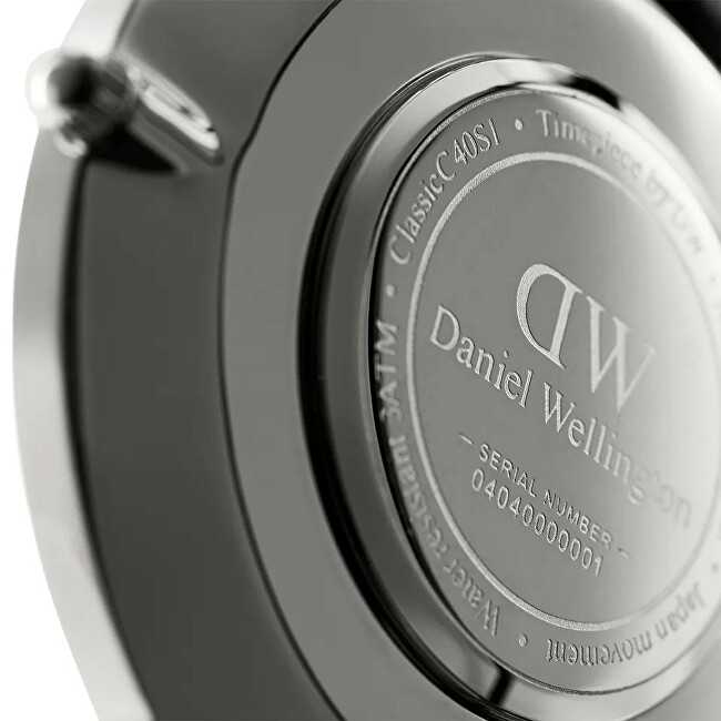 Laikrodis DANIEL WELLINGTON Classic Juodas Sheffield DW00100133 + dėžutė