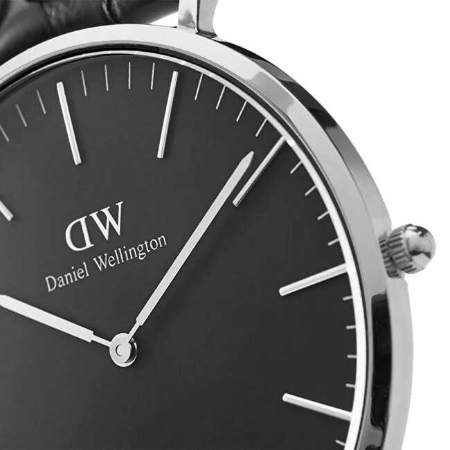 Laikrodis DANIEL WELLINGTON Classic Juodas Sheffield DW00100133 + dėžutė