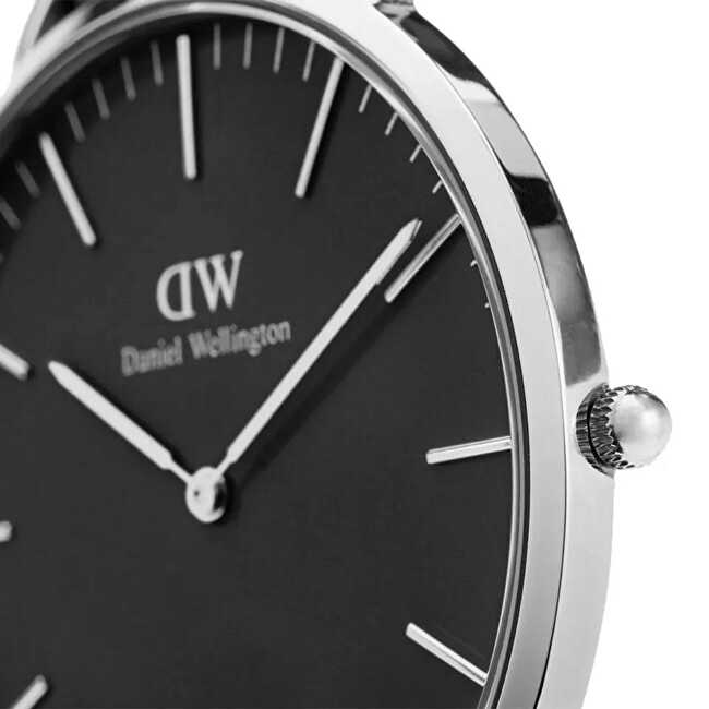 Laikrodis DANIEL WELLINGTON Classic Juodas Sheffield DW00100133 + dėžutė
