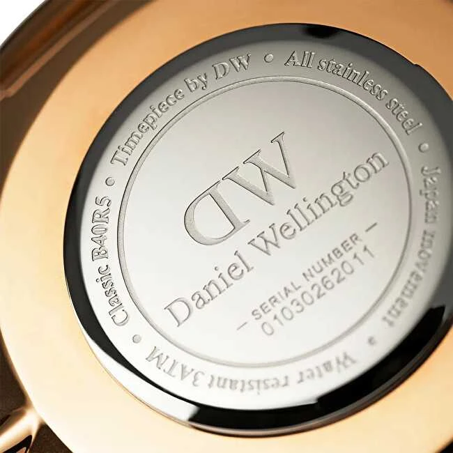 Laikrodis Daniel Wellington Classic 40 Sheffield RG Juodas DW00100127