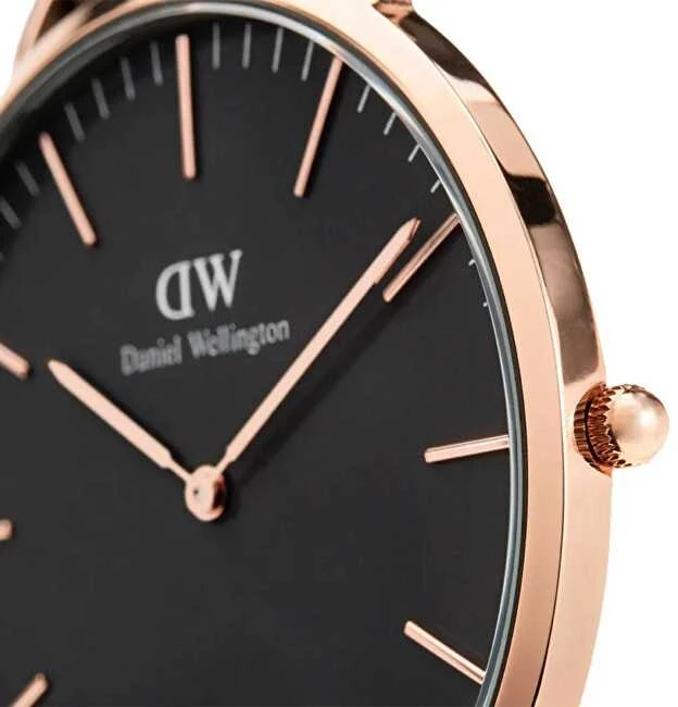 Laikrodis Daniel Wellington Classic 40 Sheffield RG Juodas DW00100127