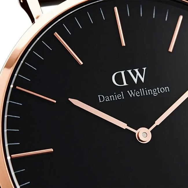 Laikrodis Daniel Wellington Classic 40 Sheffield RG Juodas DW00100127