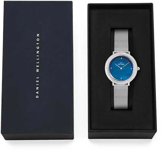 Laikrodis Daniel Wellington Crystalline Bezel Sterling Mėlyna DW00100825