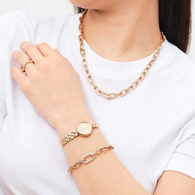 Laikrodis DANIEL WELLINGTON DW00100720. Kwarcowy, Kolor auksinė. Kobieta.