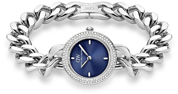 Laikrodis Daniel Wellington Ellips Watch 26 mėlyno krištolo S DW00101006