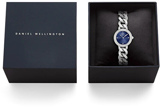 Laikrodis Daniel Wellington Ellips Watch 26 mėlyno krištolo S DW00101006