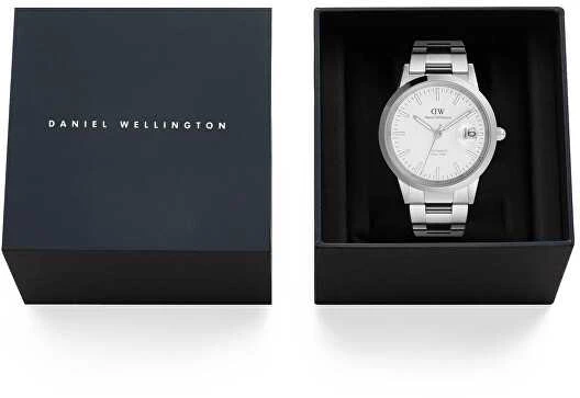 Laikrodis Daniel Wellington Iconic Automatic 40 Link S Balta DW00100754