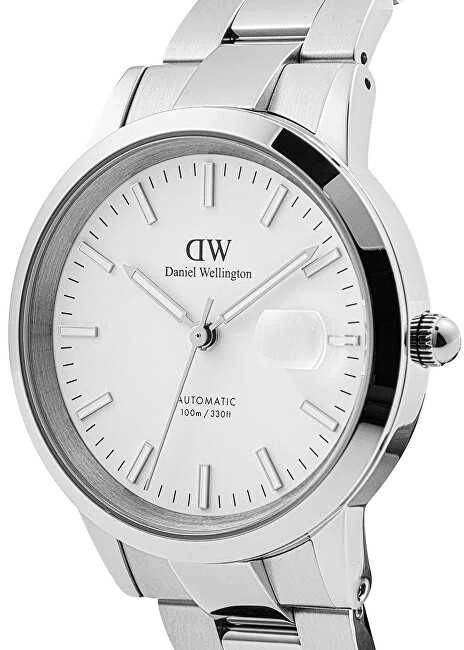 Laikrodis Daniel Wellington Iconic Automatic 40 Link S Balta DW00100754