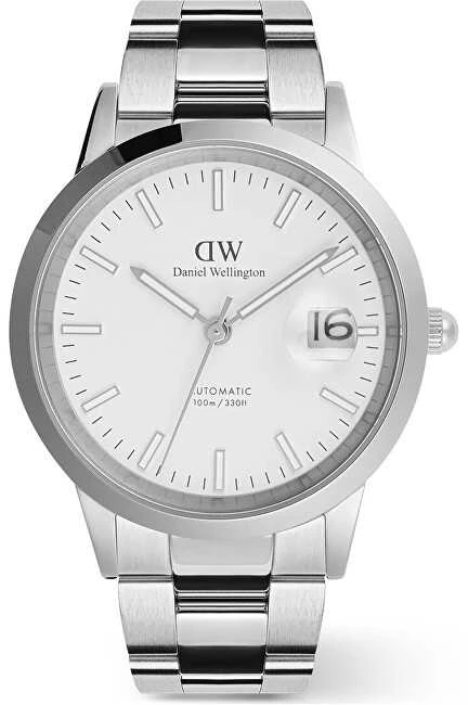 Laikrodis Daniel Wellington Iconic Automatic 40 Link S Balta DW00100754