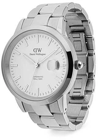 Laikrodis Daniel Wellington Iconic Automatic 40 Link S Balta DW00100754