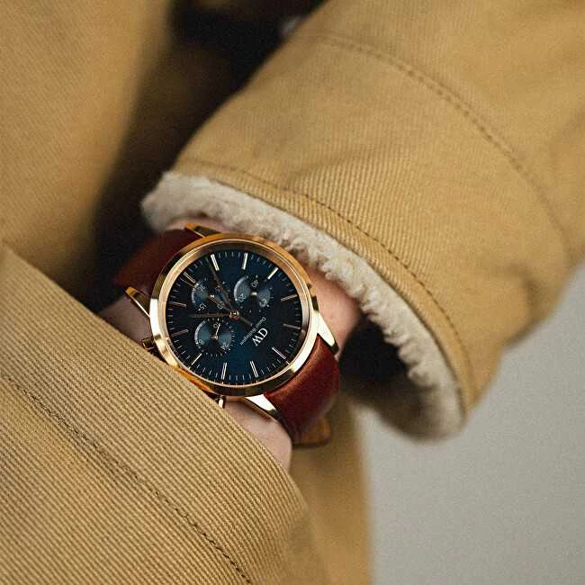 Laikrodis Daniel Wellington Danielio Velingtono ikoninis chronografas St. Mawes DW00100639