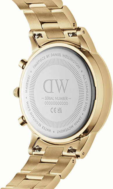 Laikrodis DANIEL WELLINGTON DW00100641. Kvarcas, Juoda Spalva. Vyriški.