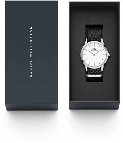 Laikrodis DANIEL WELLINGTON DW00100677. Kvarcas, Juoda Spalva. Vyriški.