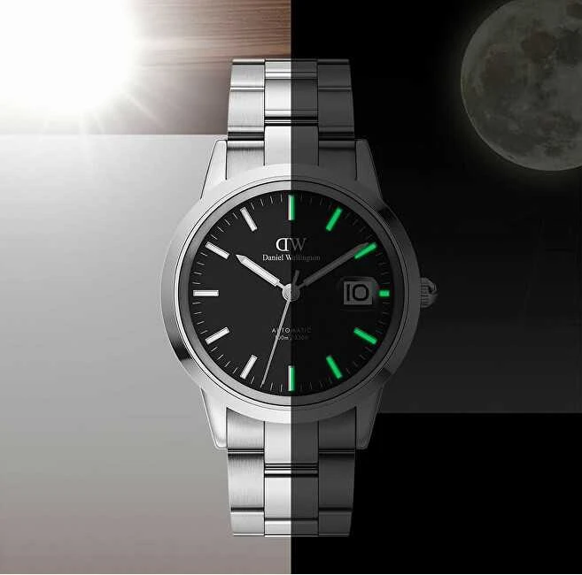 DANIEL WELLINGTON VYRIŠKAS LAIKRODIS DW00100482 – ICONIC LINK AUTOMATINIS 40 mm (zw001a)