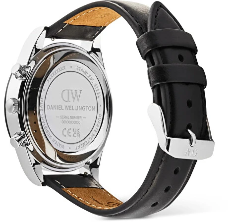 Laikrodis Daniel Wellington Iconic Tachymeter 42 Sheffield juodas juodas S DW00100950