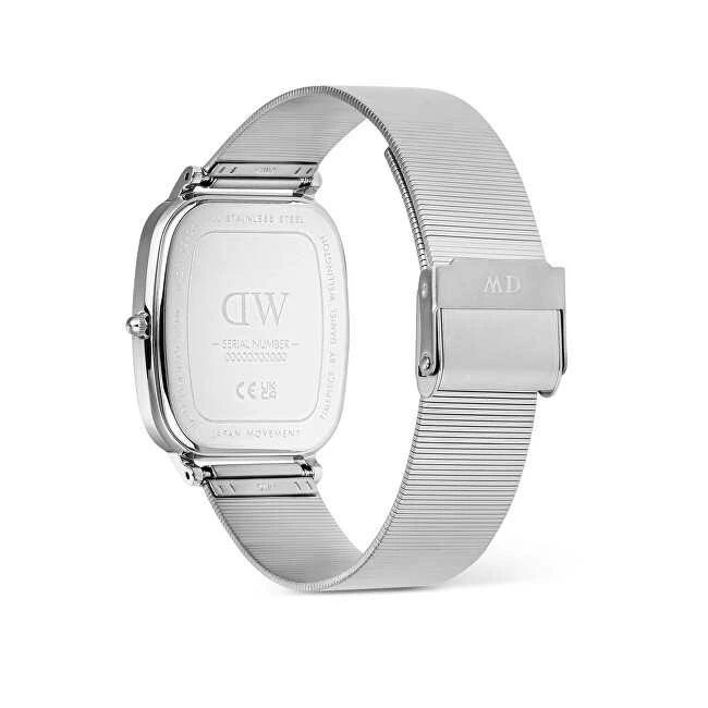 Laikrodis Daniel Wellington Marlon Wire Linen Sidabrinis DW00100812