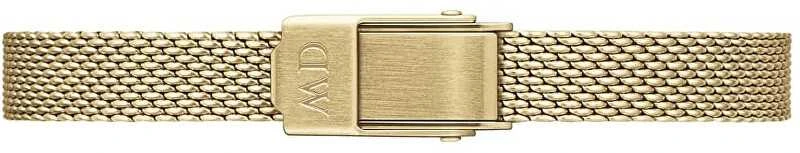 Laikrodis Daniel Wellington Micro Quadro Mini Evergold Champagne DW00100656