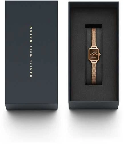 Laikrodis Daniel Wellington Micro Quadro Mini Melrose Amber DW00100649