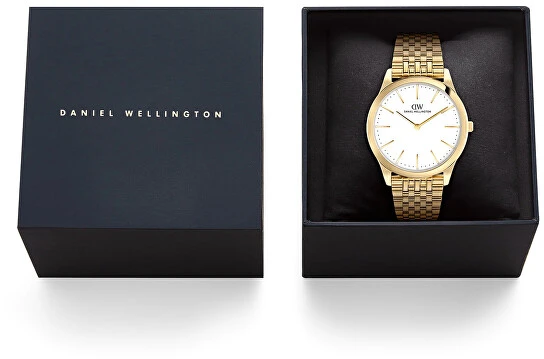 Laikrodis Daniel Wellington Pathfinder 39 7-Link Frost-Baltas G DW00100979