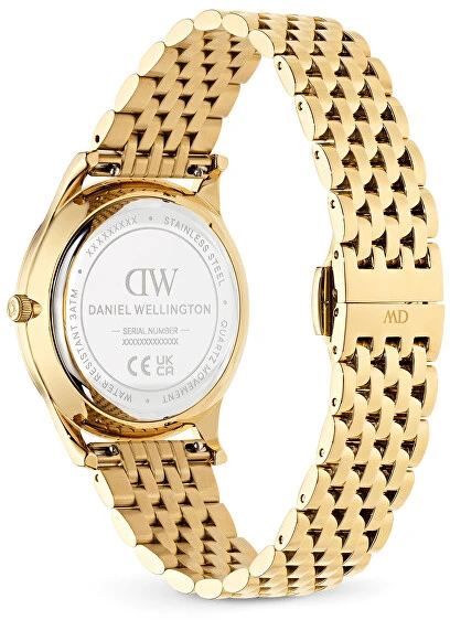 Laikrodis Daniel Wellington Pathfinder 39 7-Link Frost-Baltas G DW00100979