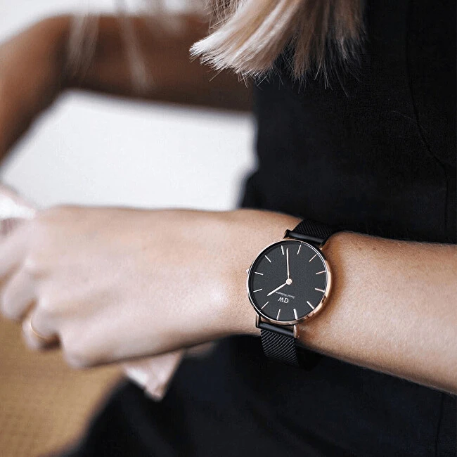Laikrodis moterims Daniel Wellington DW00100201 - Petite Ashfield (zx704d)
