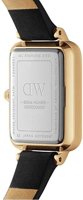Laikrodis Daniel Wellington „Quadro 20X26 Pressed Sheffield“ DW00100559