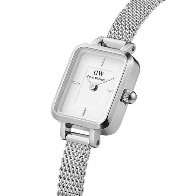 MOTERIŠKAS LAIKRODIS DANIEL WELLINGTON Quadro Mini 15mm DW00100726 + BOX (zw524b)