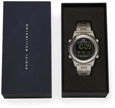 Laikrodis DANIEL WELLINGTON DW00100760. Kvarcas, Juoda Spalva. Unisex.