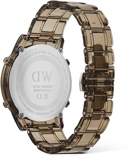 Laikrodis DANIEL WELLINGTON DW00100767. Kvarcas, Juoda Spalva. Unisex.