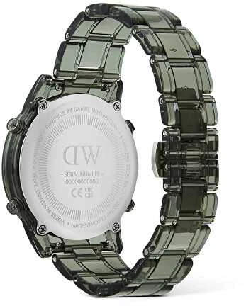 Laikrodis DANIEL WELLINGTON DW00100768. Kvarcas, Juoda Spalva. Unisex.