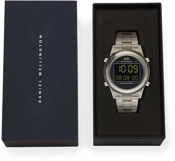 Laikrodis DANIEL WELLINGTON DW00100766. Kvarcas, Juoda Spalva. Unisex.
