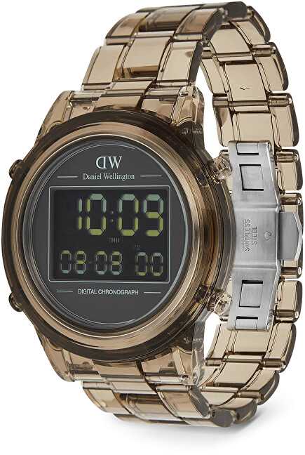 Laikrodis DANIEL WELLINGTON DW00100767. Kvarcas, Juoda Spalva. Unisex.