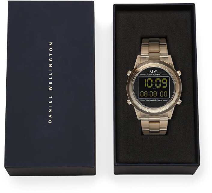 Laikrodis DANIEL WELLINGTON DW00100767. Kvarcas, Juoda Spalva. Unisex.